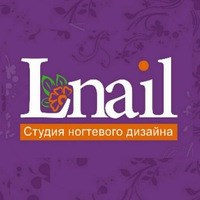 Логотип компании L nail, студия ногтевого дизайна